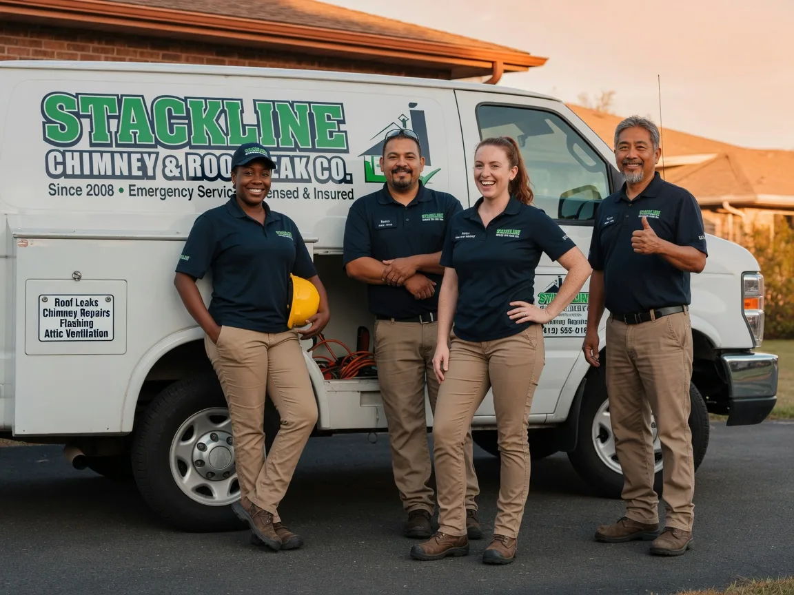 Chimney flashing repair company in Armstrong Creek, WI